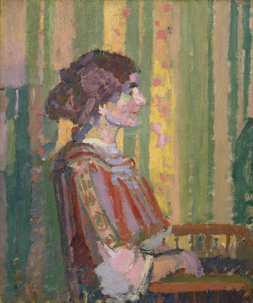 Harold Gilman - Ritratto di Stanislaa di Karlowska, Yale Center for British Art, New Haven